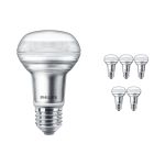 Confezione Multipack 6x Philips Corepro LED Faretti E27 R63 4.5W 345lm 36D - 827 Bianco Molto Caldo | Dimmerabile - Sostitutiva 60W