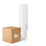 Confezione Multipack 9x Philips CorePro PL-C LED 6.9W 770lm - 840 Bianco Freddo | 2-Pin - Sostitutiva 18W