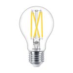 Philips Master LED E27 Pera Filamento Chiara 5.9W 806lm - 922-927 Dim To Warm | Miglior Resa Cromatica - Dimmerabile - Sostitutiva 60W