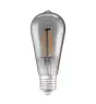 Ledvance Smart+ Wifi E27 Edison Classic Filamento Vetro smoky 6W 540lm - 825 Bianco Molto Caldo | Dimmerabile - Sostitutiva 50W