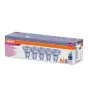 5x Osram Parathom Retrofit GU10 PAR16 5.9W 927 36D | Extra Luce Calda - Miglior resa cromatica - Dimmerabile - Sostitutiva 50W  
