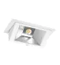 Downlight LED Wallwasher Wally Maxi Grigio 46W 6050lm 70x75D - 830 Luce Calda - 238x145mm