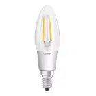 Osram Superstar Classic LED E14 Candela Filamento Chiara 4W 470lm - 822-827 Dim To Warm | Dimmerabile - Sostitutiva 40W