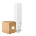 Confezione Multipack 10x Philips CorePro PL-C LED 9.5W 1100lm - 840 Bianco Freddo | 4-Pin - Sostitutiva 26W